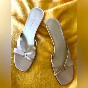 Nine West wedge slide sandal